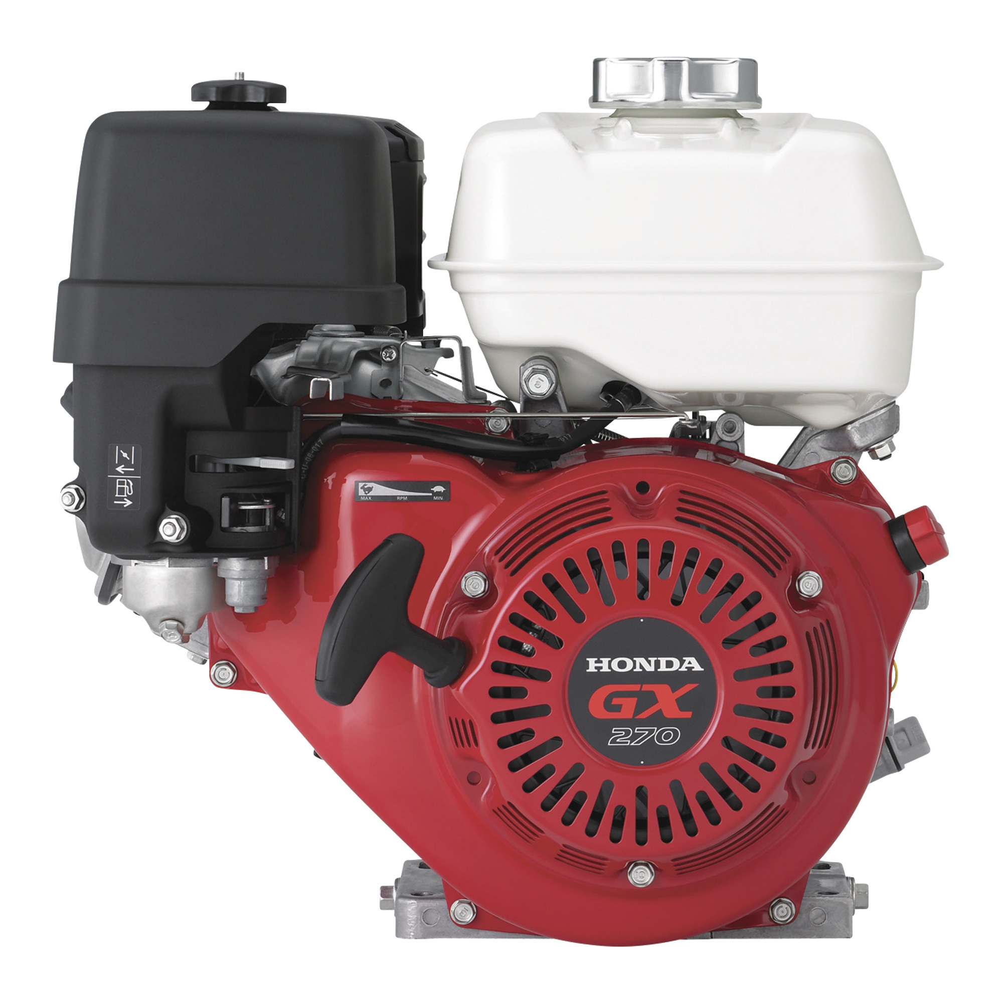 Honda Engines, HONDA 270CC OHV GENERATOR ENG, Engine Displacement 270 cc, Engine Type GX Series OHV Commercial-duty, Shaft Diameter 7/8 in, Model# GX270UT2XVA2